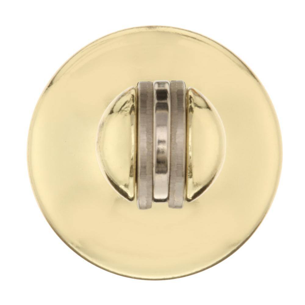 Everbilt 3 in. White Magnetic Door Stop with Catch