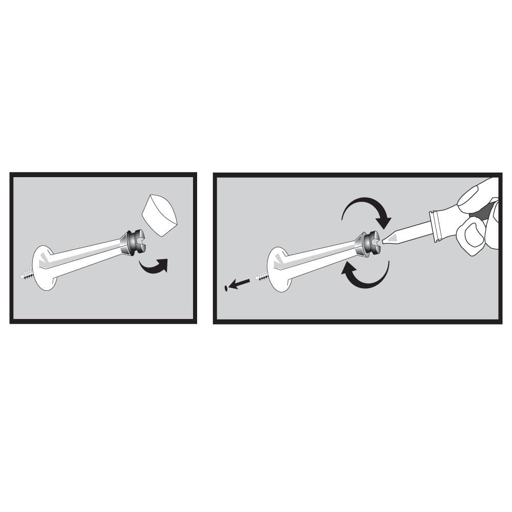 Everbilt Satin Nickel Solid Door Stop – 3 in Projection, Baseboard Mount