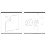 Everbilt 4 in. White Wall Guard