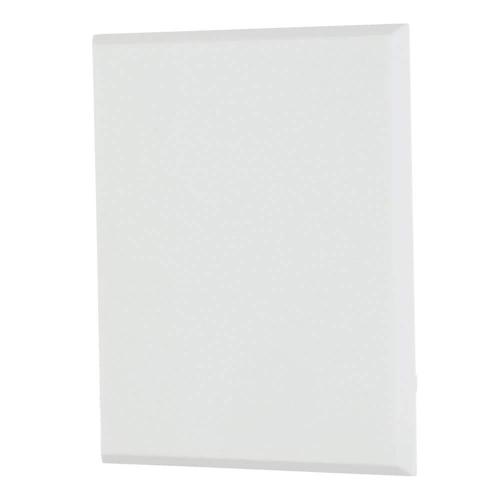 Everbilt 4 in. White Wall Guard