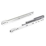 Everbilt 20 in. Bottom Mount Drawer Slide Set with Soft Close