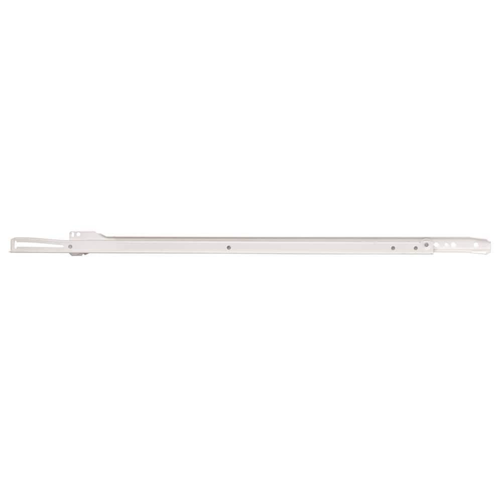 Everbilt 24 in. Self-Closing Bottom Mount Drawer Slide Set (1 Pair, White)