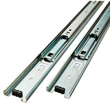 Everbilt 22 in. Full Extension Side Mount Ball Bearing Drawer Slide Set (1 Pair)