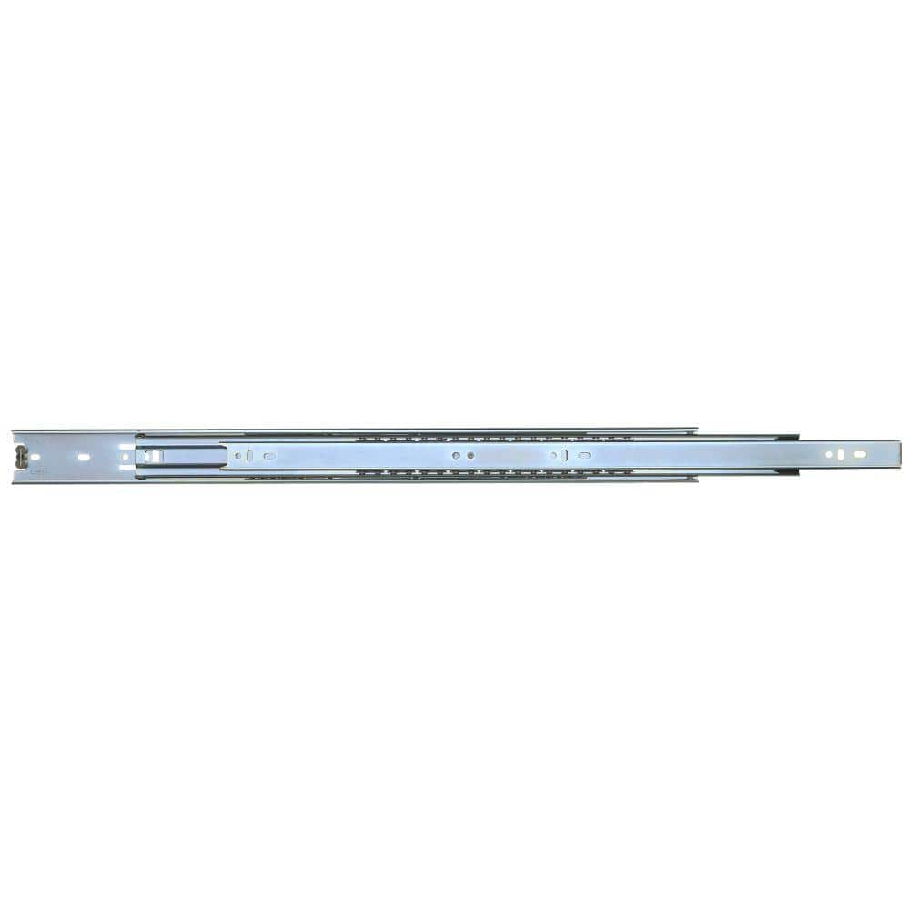 Everbilt 22 in. Full Extension Side Mount Ball Bearing Drawer Slide Set (1 Pair)
