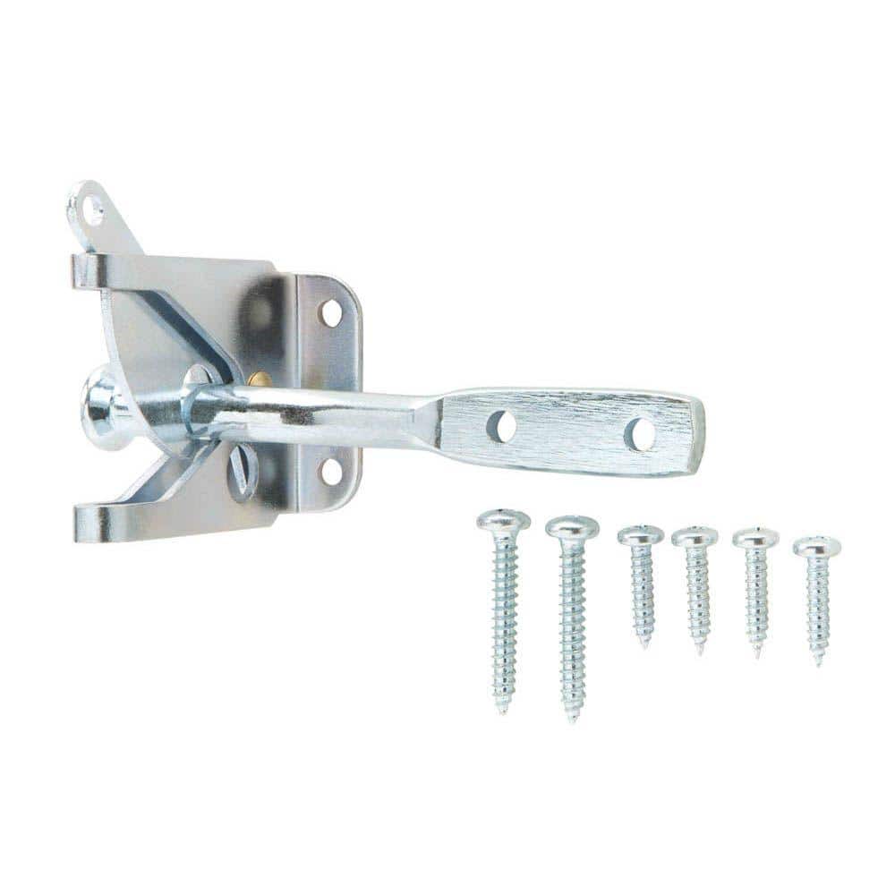 Everbilt Zinc-Plated Gate Latch, Steel, 4 in. Arm