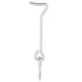 Everbilt 4 in. Zinc-Plated Hook and Eye (2-Pack)