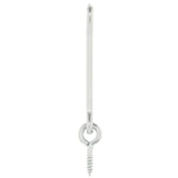 Everbilt 4 in. Zinc-Plated Hook and Eye (2-Pack)