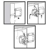 Everbilt Black Self-Adjusting Gate Latch