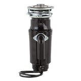 Everbilt 3/4 HP Slim Continuous Feed Garbage Disposal with Stainless Steel Sink Flange and Attached Power Cord