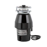 Everbilt 1/2 HP Sound-Insulated Continuous Feed Garbage Disposal with Stainless Steel Sink Flange and Attached Power Cord