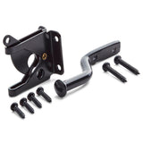 Everbilt Black Decorative Gate Hinge and Latch Set