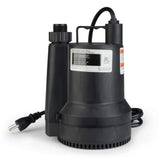 Everbilt 1/6 HP Plastic Submersible Utility Pump, 1680 GPH, 8 ft Cord