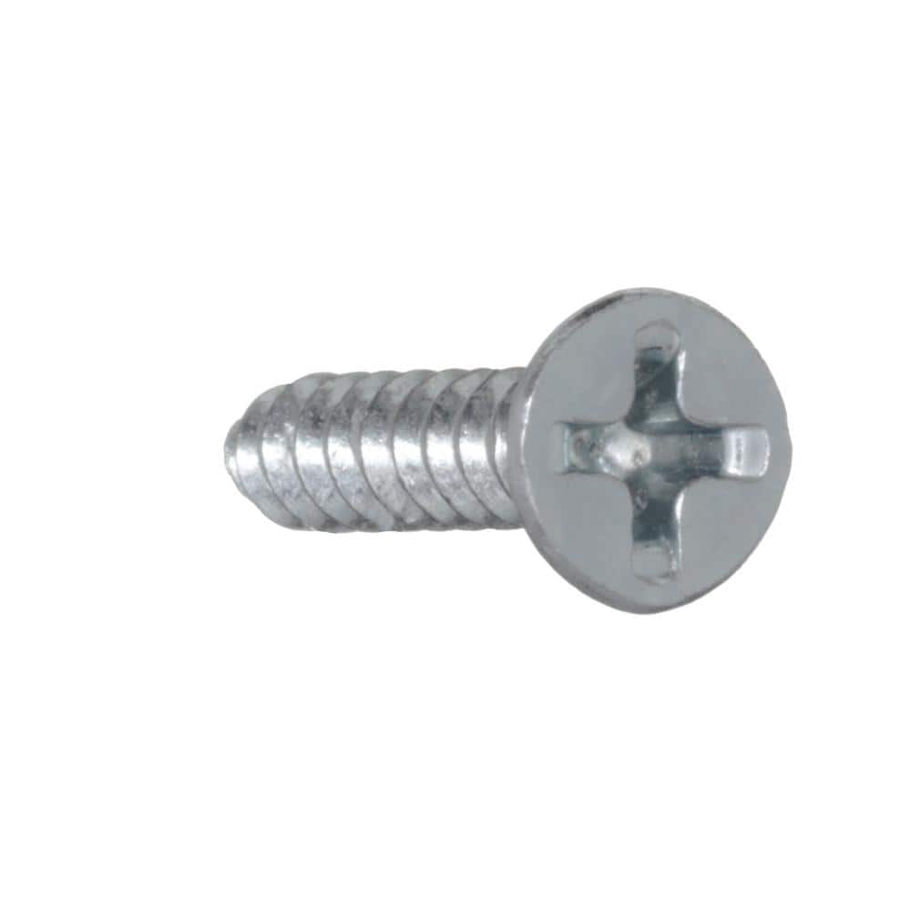 Everbilt #6 x 3/4 in. Phillips Flat Head Zinc-Plated Wood Screws (100-Pack)