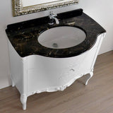 Eviva Monaco 36.5 in. W x 22 in. D Vanity in Silver with Solid Oak Wood Vanity Top in Black with Silver Basin