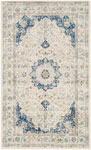 Safavieh Evoke Parense 2 x 9 Light Blue/Ivory Indoor Distressed/Overdyed Vintage Runner