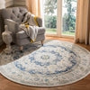 Safavieh Evoke Parense 2 x 9 Light Blue/Ivory Indoor Distressed/Overdyed Vintage Runner