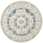 Safavieh Evoke Parense 2 x 9 Light Blue/Ivory Indoor Distressed/Overdyed Vintage Runner