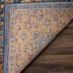 Safavieh Evoke Livia 2 x 21 Blue/Orange Indoor Distressed Overdyed Vintage Runner