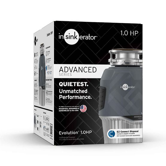 InSinkErator Evolution 1-HP Continuous Feed Noise Insulation Garbage Disposal