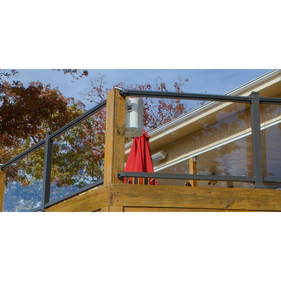 EZ Handrail Clay Aluminum Pivot Bracket Kit