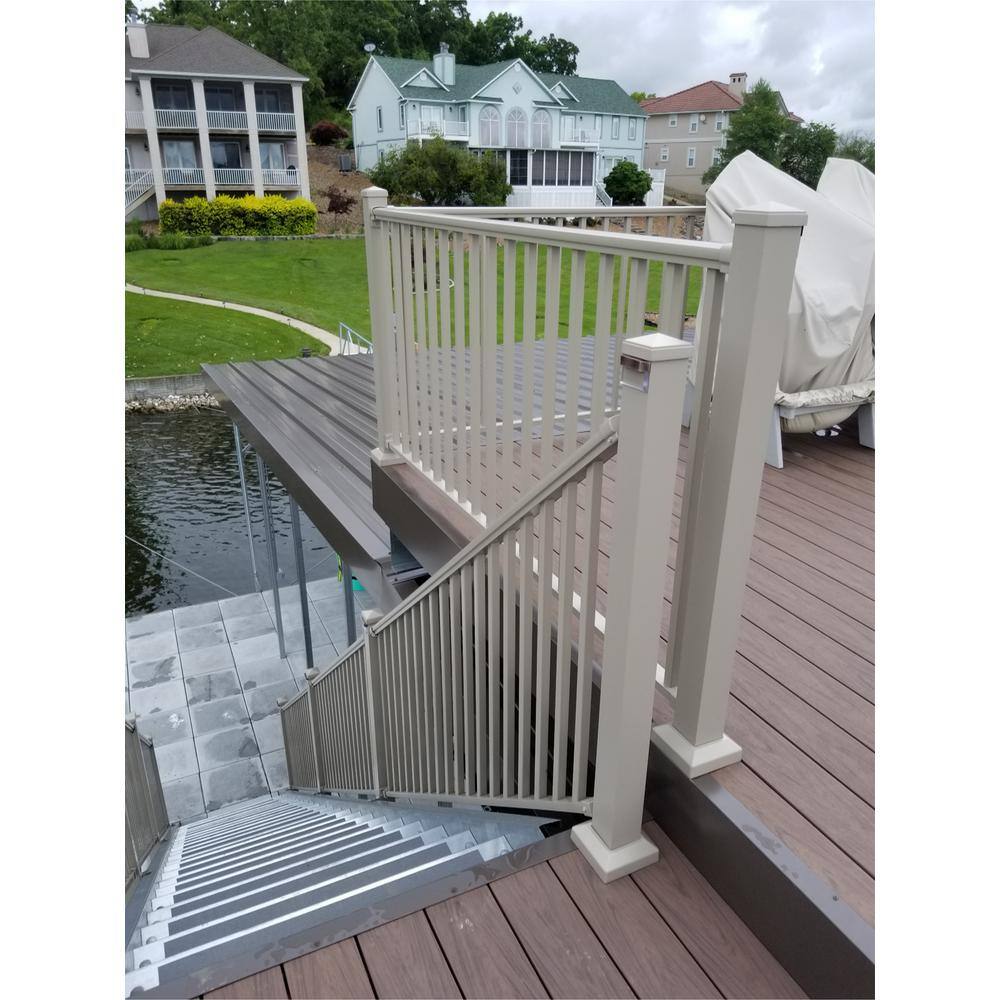 EZ Handrail Clay Aluminum Pivot Bracket Kit