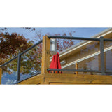 EZ Handrail White Aluminum Pivot Bracket Kit
