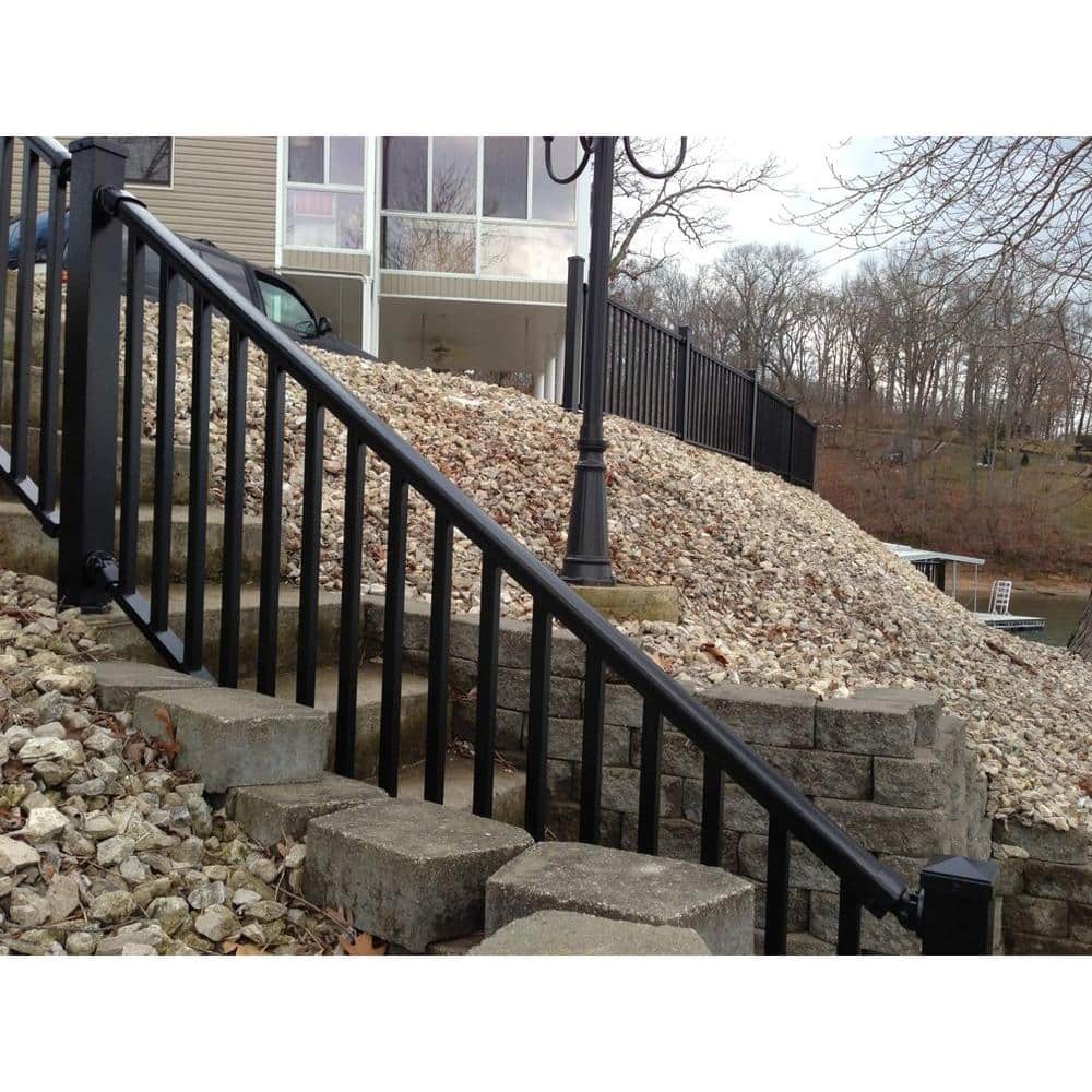 EZ Handrail White Aluminum Pivot Bracket Kit