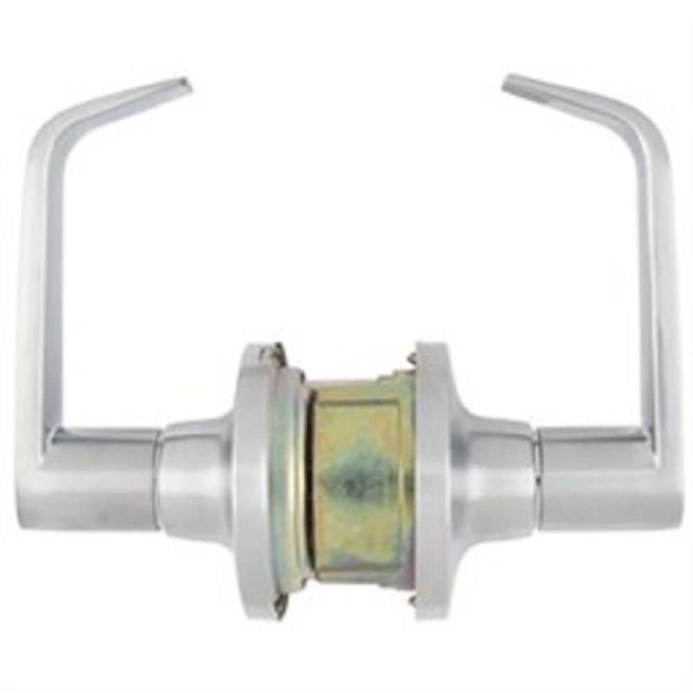 Commercial 2-3/4 in. Satin Chrome Standard Duty Passage Hall/Closet Lever - Super Arbor