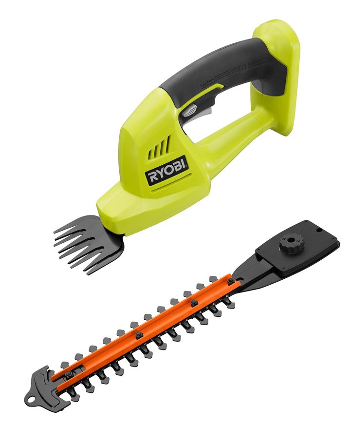RYOBI ONE+ 18-Volt Lithium-Ion Cordless Battery Grass Shear and Shrubber Trimmer (Tool Only)