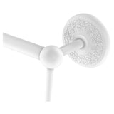 Allied Brass Prestige Monte Carlo 36-in Double Matte White Wall Mount Double Towel Bar