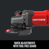CRAFTSMAN V20 4.5-in 20-Volt Max Trigger Switch Cordless Angle Grinder