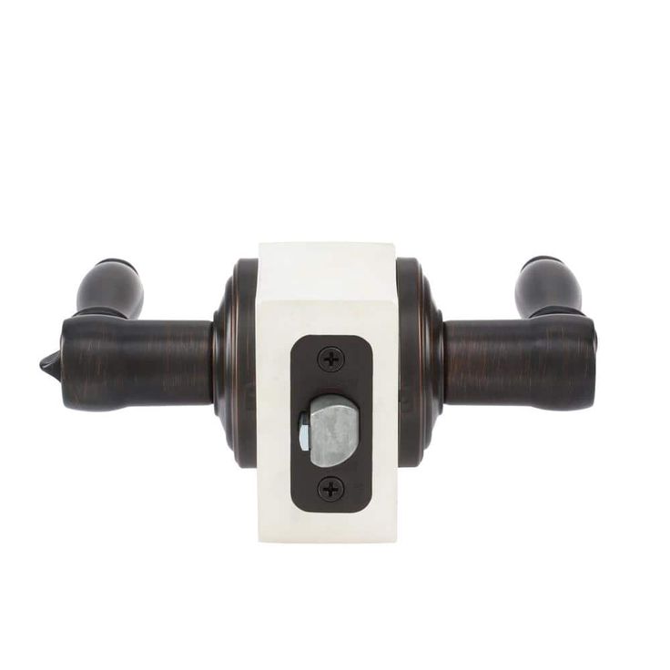 Kwikset Ashfield Venetian Bronze Smartkey Universal Keyed Entry Door Handle