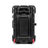 14 in. Slim Line Military-Style Wheeled Tool Case in Black - Super Arbor