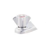EZ-FLO Chrome 2-Handle Deck-Mount High-Arc Handle Kitchen Faucet (Deck Plate Included)
