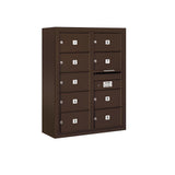 3800 Horizontal Series 9-Compartment Surface Mount Mailbox - Super Arbor