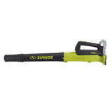 Sun Joe 100 MPH 280 CFM 24-Volt Turbine Cordless Jet Blower Kit with 2.0 Ah Battery + Charger