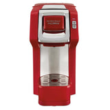 1-Cup Red FlexBrew Coffee Maker