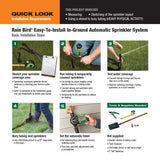 Easy to Install In-Ground Automatic Sprinkler System - Super Arbor