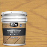 BEHR PREMIUM 5 gal. Clear Transparent Waterproofing Exterior Wood Finish - Super Arbor