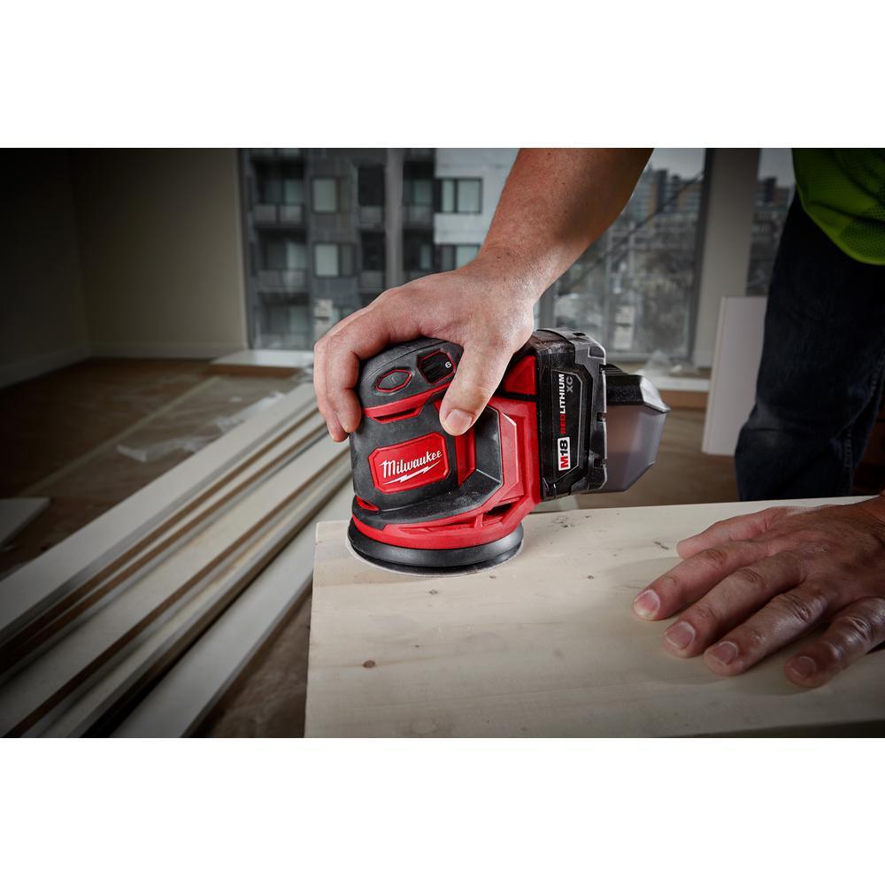 M18 18-Volt Lithium-Ion Cordless Combo Kit (5-Tool) with SHOCKWAVE Driver Bit Set (120-Piece) - Super Arbor