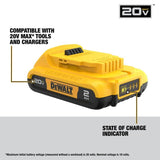 20-Volt MAX XR Lithium-Ion Premium Battery Pack (1) 6.0Ah Battery, (1) 4.0Ah Battery & (1) 2.0Ah Battery