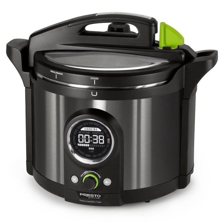 10 Qt. Black Stainless Electric Pressure Cooker
