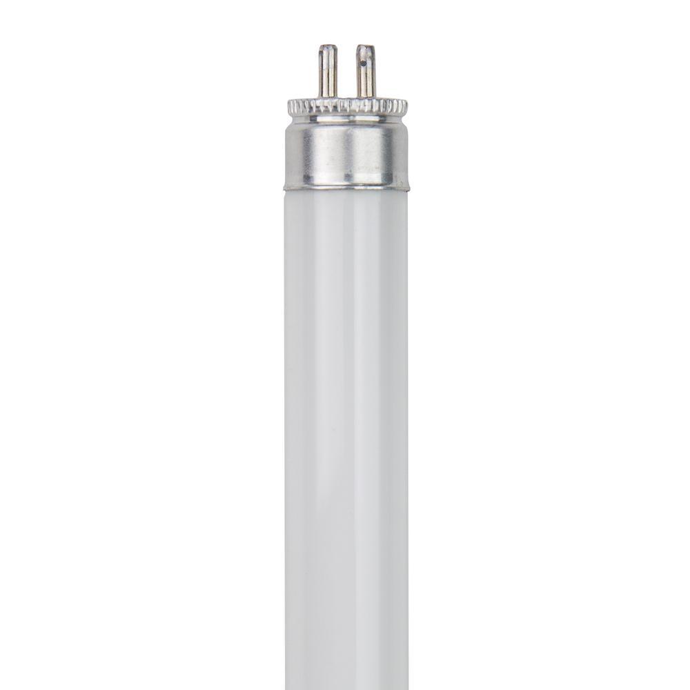 46 in. 28-Watt Linear T5 Fluorescent Tube Light Bulb, Cool White 4100K (40-Pack) - Super Arbor