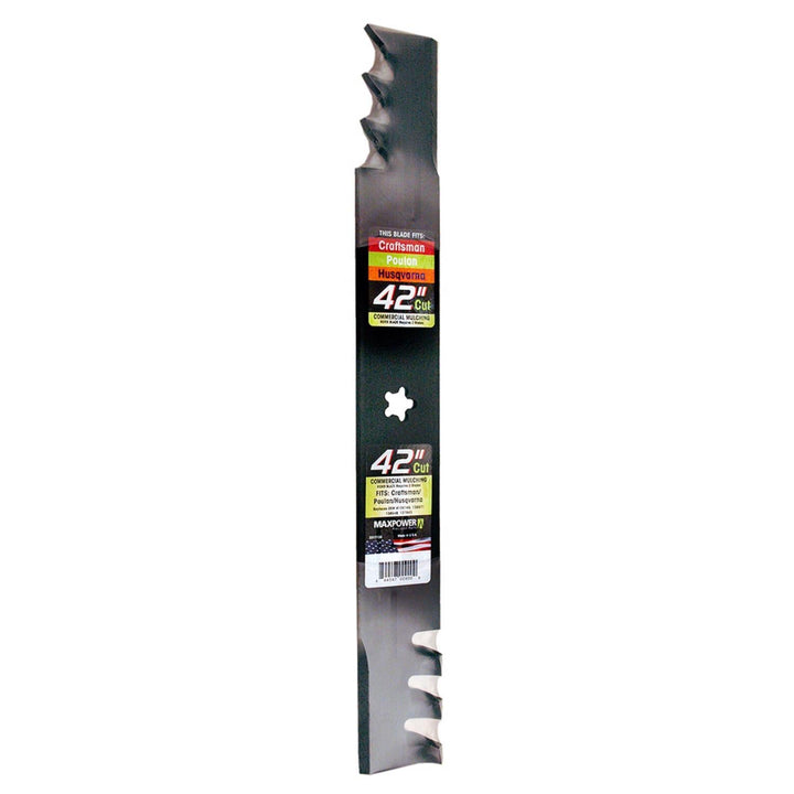 MaxPower 42 in. Mulching Mower Blade for Riding Mowers, 1-Pack