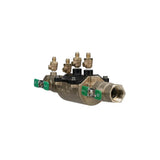 1 in. Lead-Free Bronze Double Check Valve Assembly with Integral Male 45 Degree Flare SAE Test Fitting