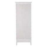 Chennai 25 in. W Linen Cabinet in White Wash - Super Arbor