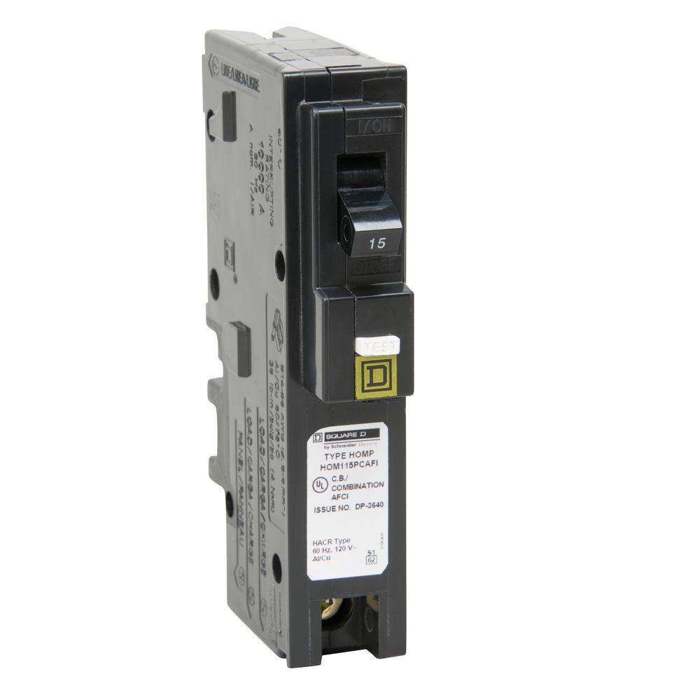Homeline 20 Amp Single-Pole Plug-On Neutral Combination Arc Fault Circuit Breaker (6-Pack) - Super Arbor