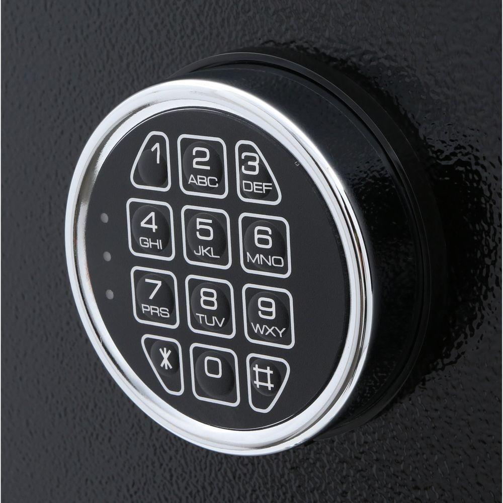 14-Gun Safe Electronic Lock in Matte Black - Super Arbor