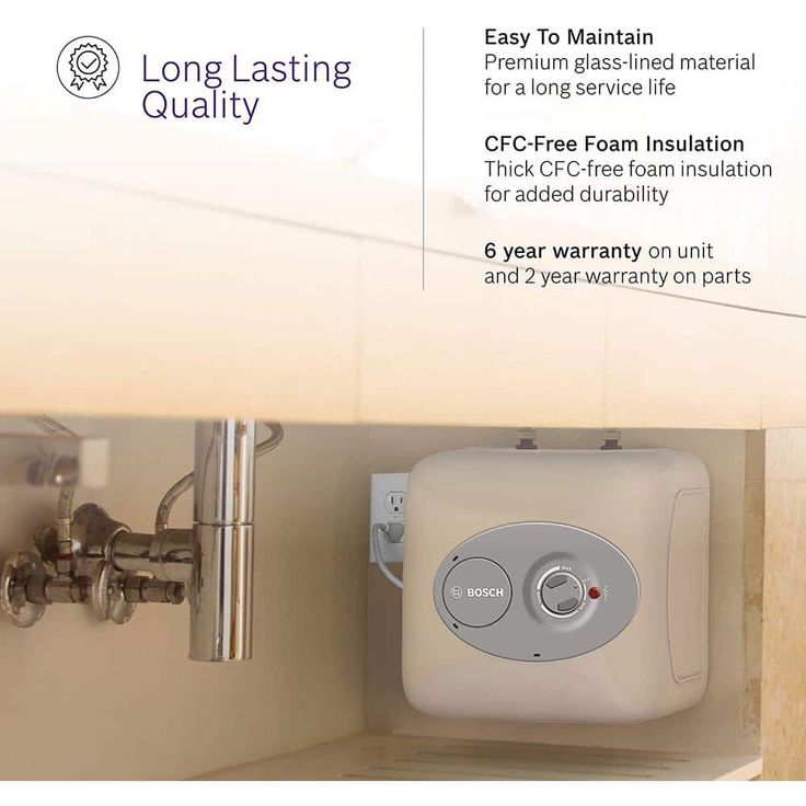 4 Gal. Mini-Tank Electric Water Heater (3-Pack)