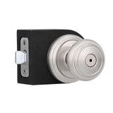 Prestige Alcott Satin Nickel Bed/Bath Door Knob (4-Pack) - Super Arbor